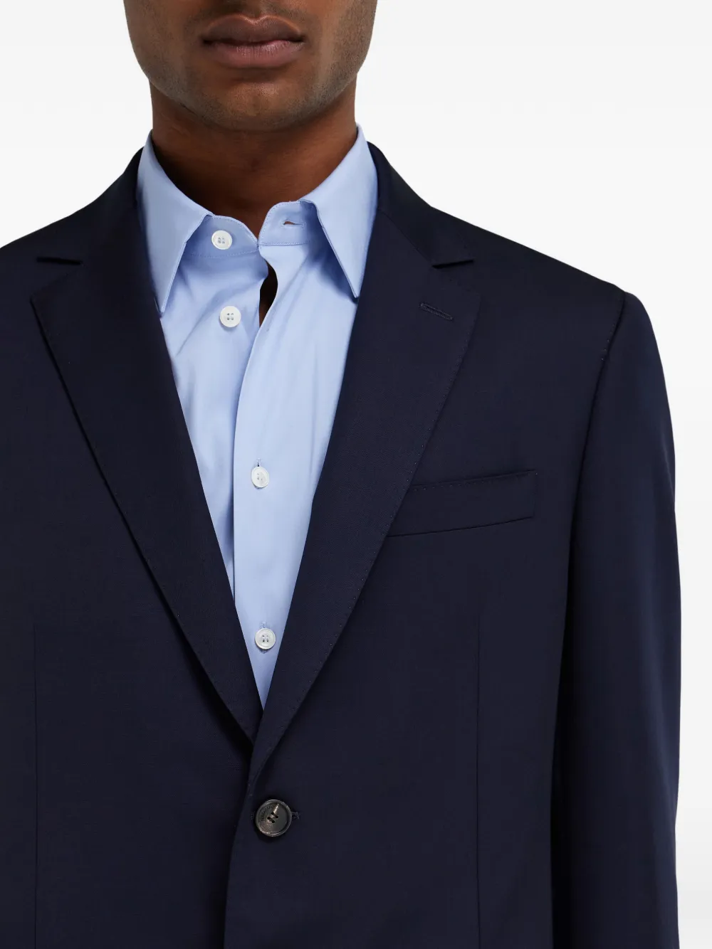 Ferragamo Kasjmier-wollen pak Blauw