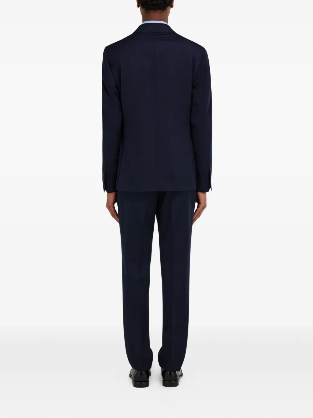 Ferragamo Kasjmier-wollen pak Blauw