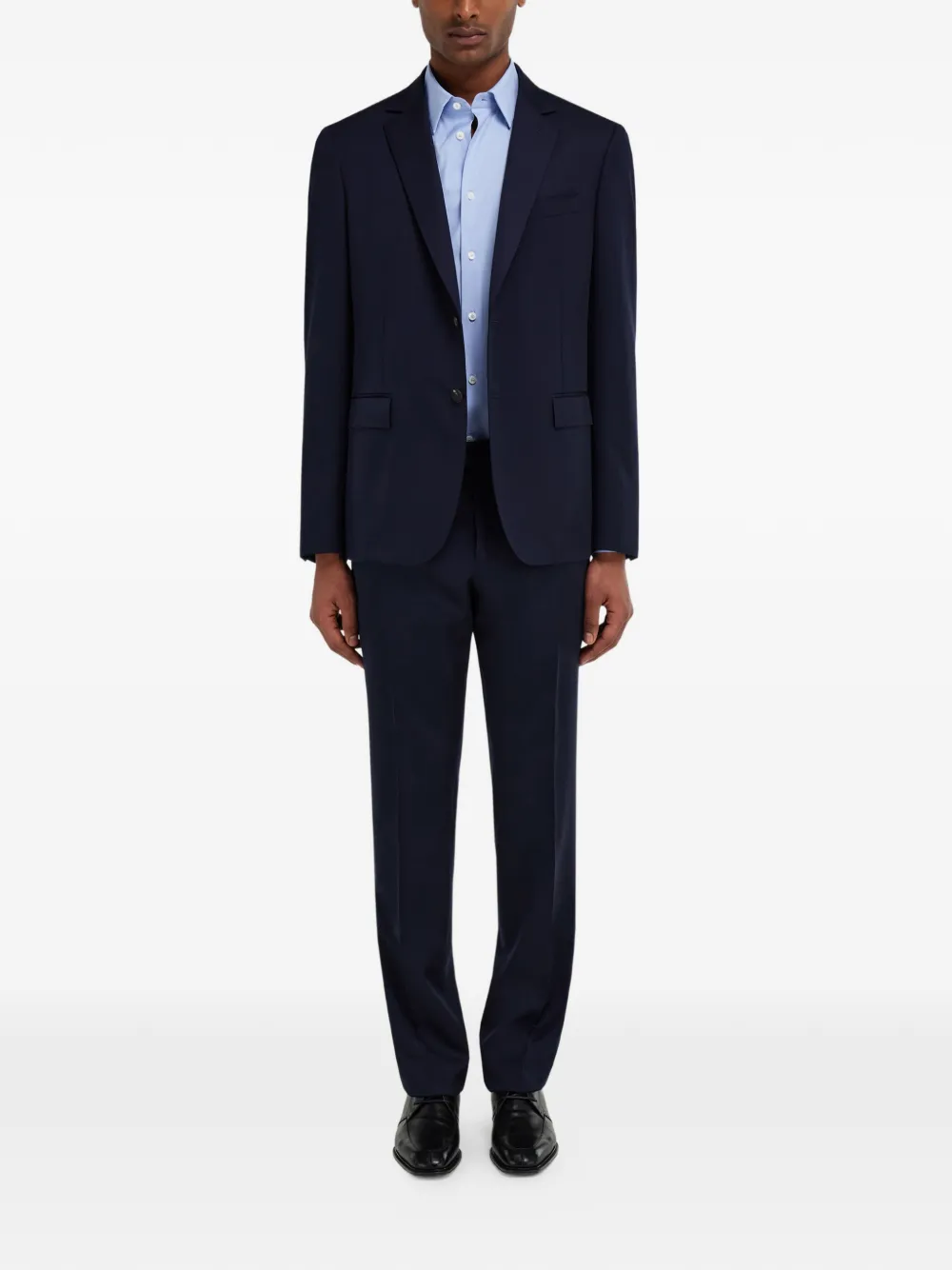 Ferragamo Kasjmier-wollen pak Blauw
