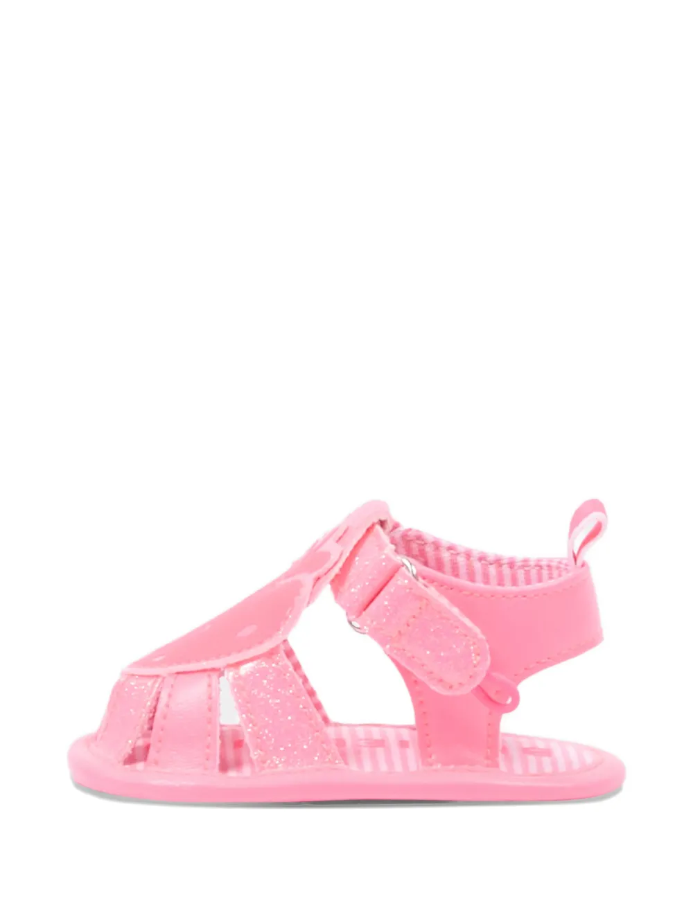 Billieblush strawberry appliqué sandals Roze