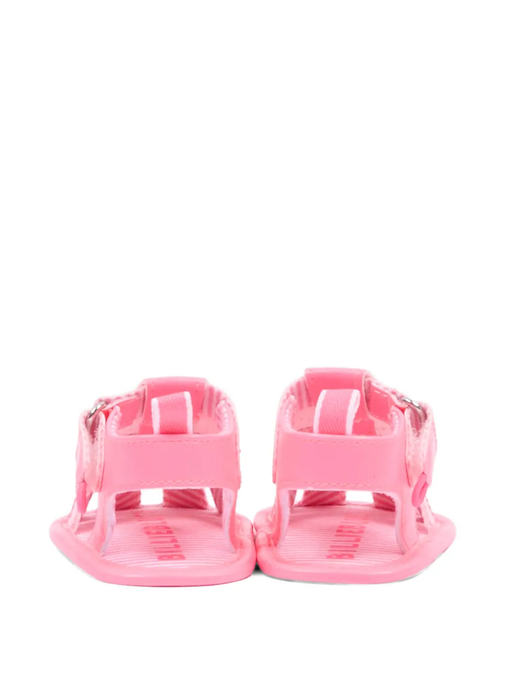 Billieblush strawberry appliqué sandals Roze