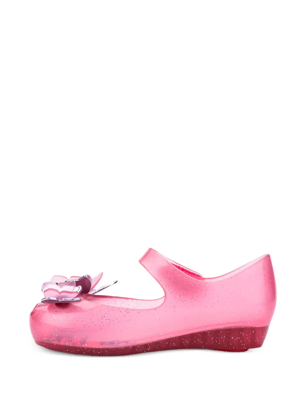 Mini Melissa Ballerina's met vlinder en bandje Roze