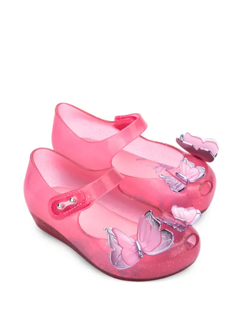 Mini Melissa Ballerinas mit Schmetterlingsriemen