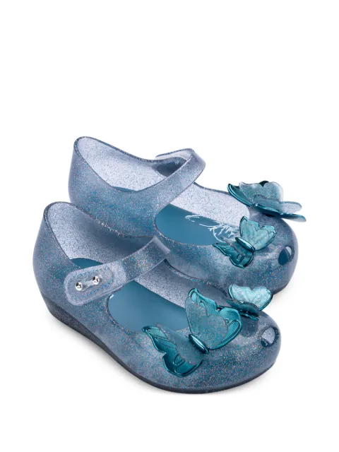Mini Melissa butterfly strap ballerinas