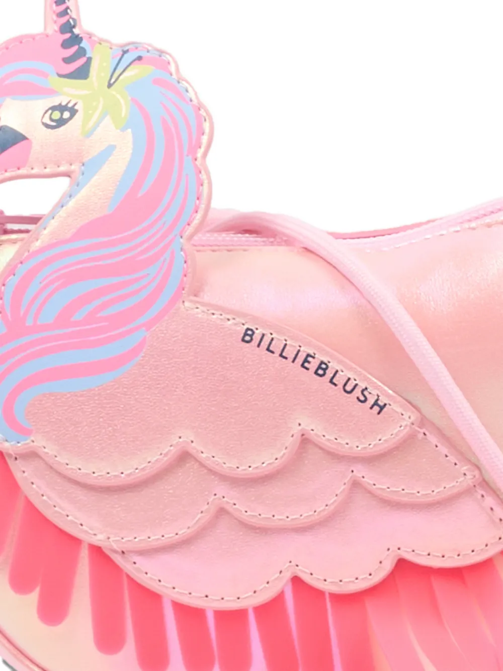 Billieblush Schoudertas verfraaid met eenhoorn Roze