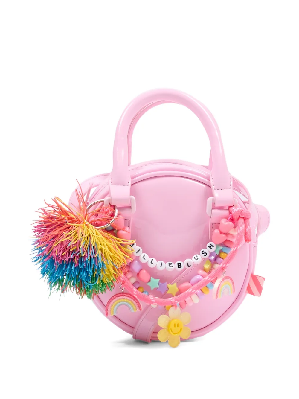Billieblush tassel-detail charm bag - Rosa