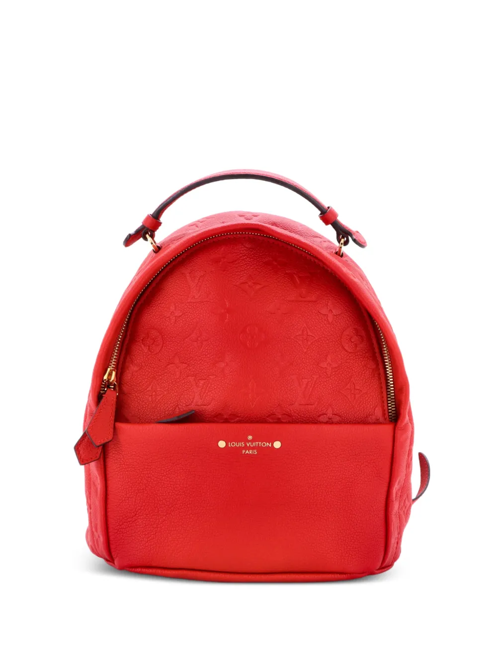 Louis Vuitton Pre-Owned Sorbonne Monogram Empreinte Leather backpack - Rosso