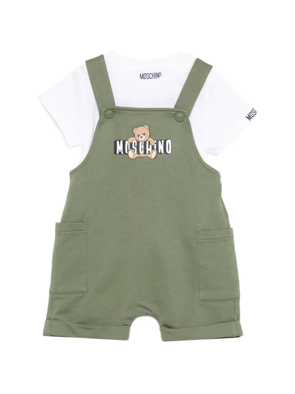 Moschino Kids sleeve T-shirt - Weiß