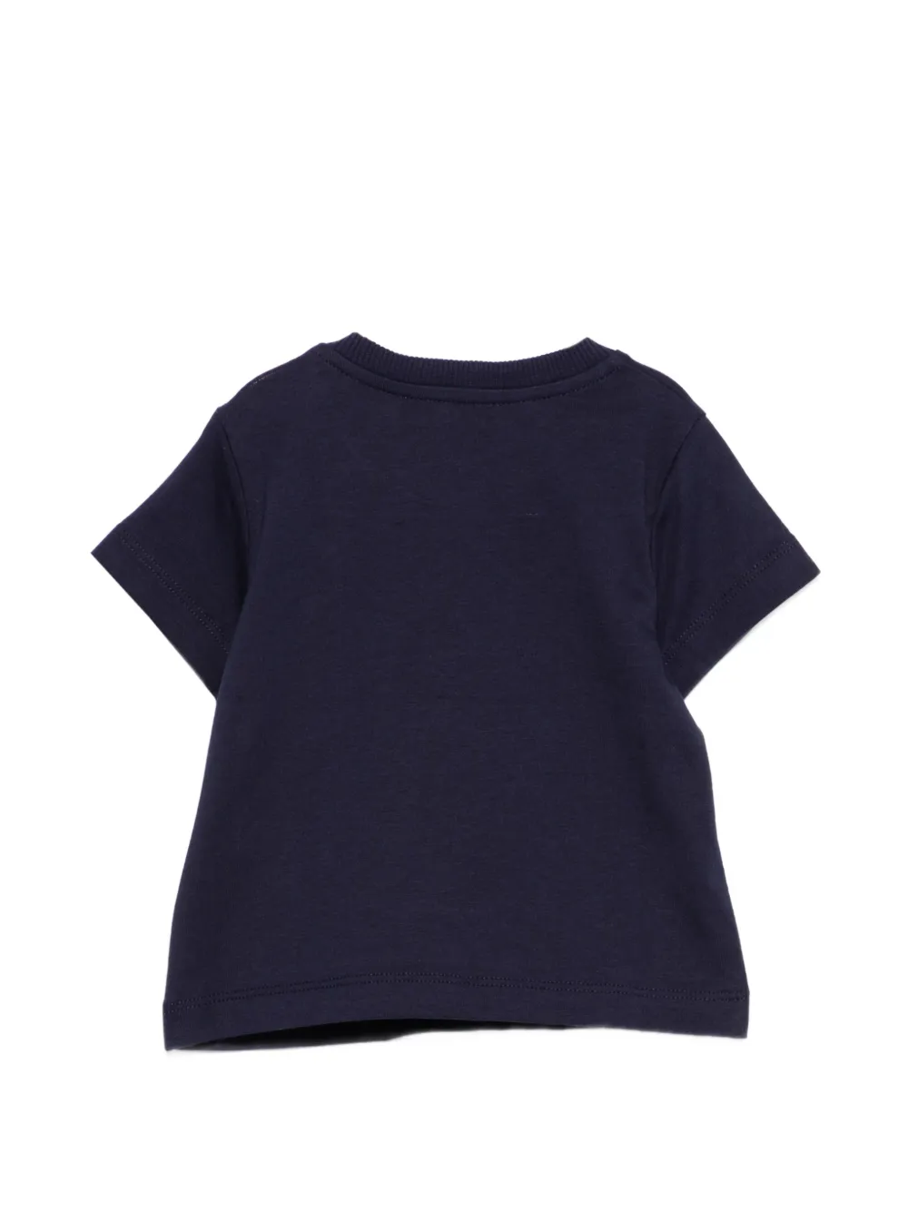  Moschino Kids Camiseta Con Cuello Redondo - Azul 