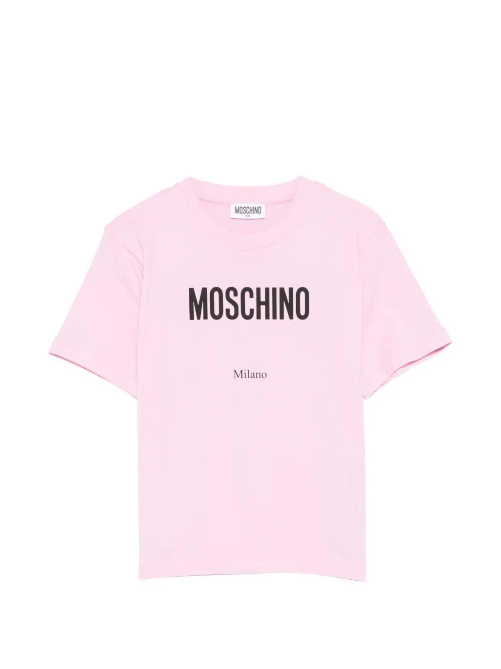 Moschino Kids logo T-shirt - Rosa