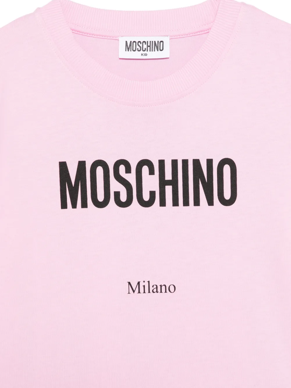  Moschino Kids Logo T-shirt - Pink 