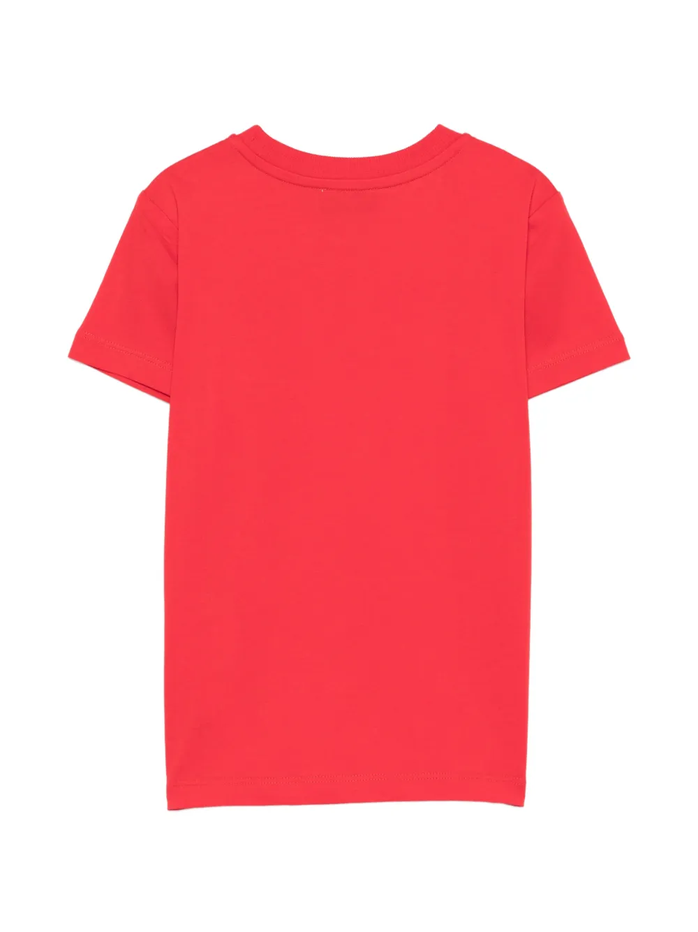 Moschino Kids T-shirt met teddyprint en logo Rood