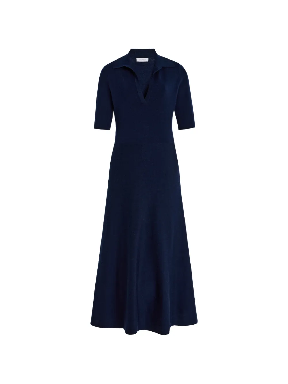 Gabriela Hearst Bradley V-neck midi dress - Blu