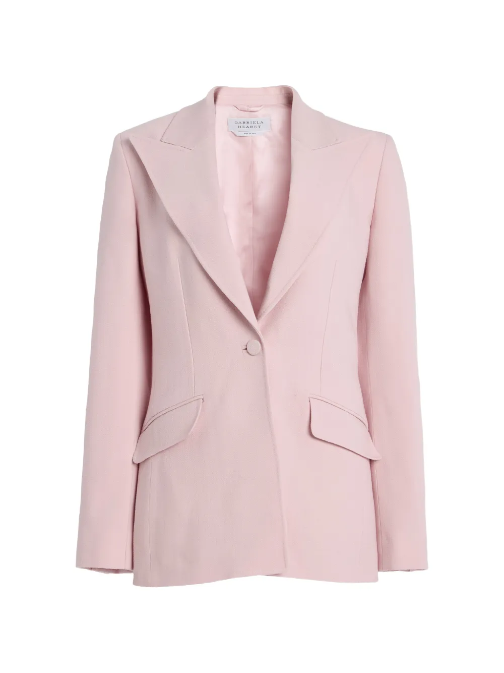 Gabriela Hearst Leiva single-breasted wool blazer - Rosa