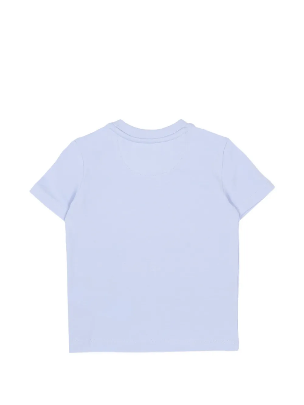  Calvin Klein Kids Logo-lettering T-shirt - Blue 