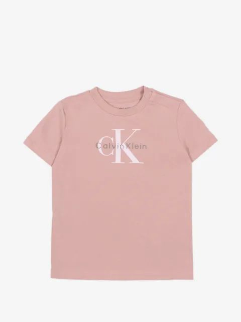 Calvin Klein Kids short-sleeve logo T-shirt