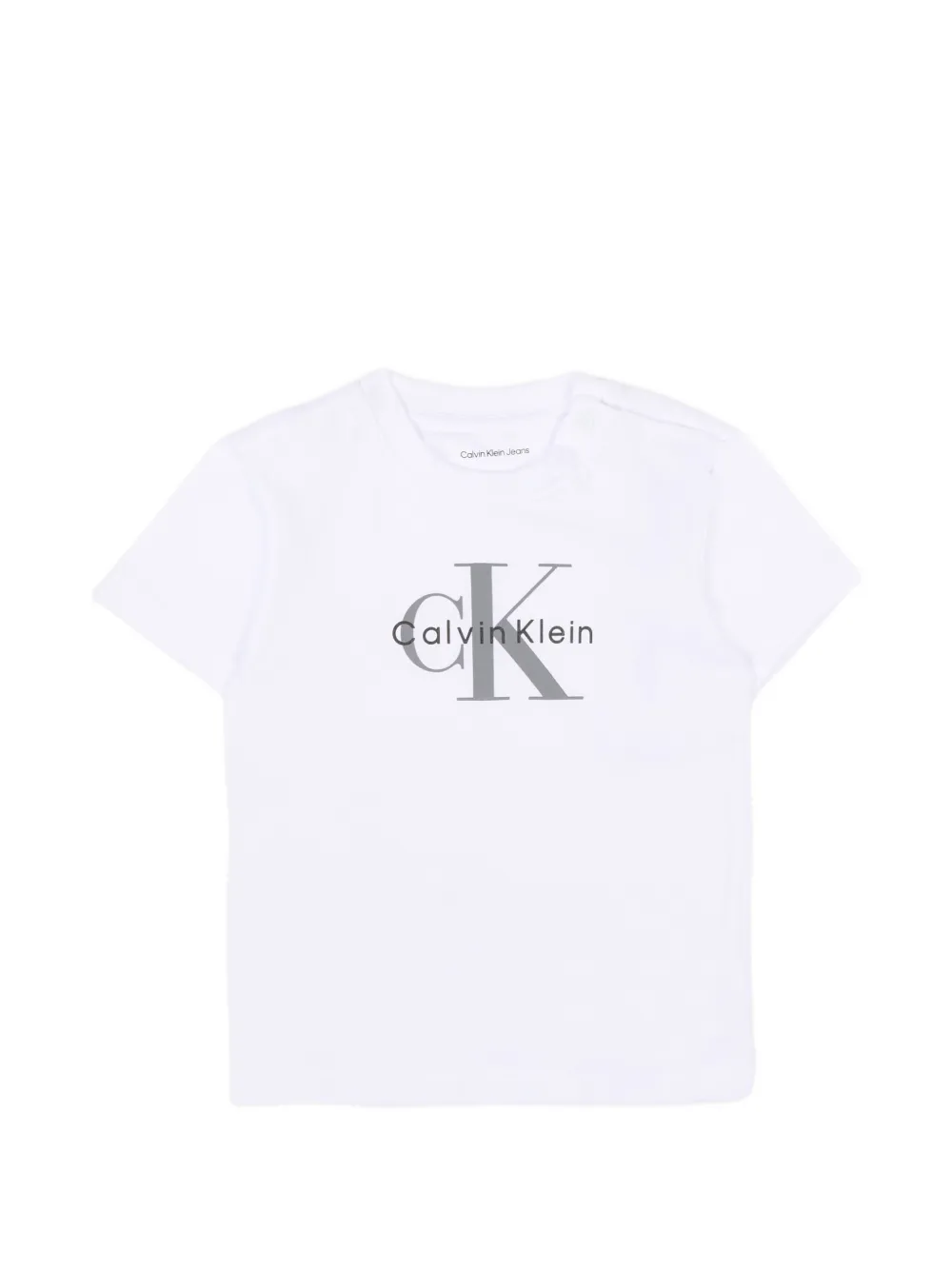 Calvin Klein Kids short-sleeve T-shirt - Bianco