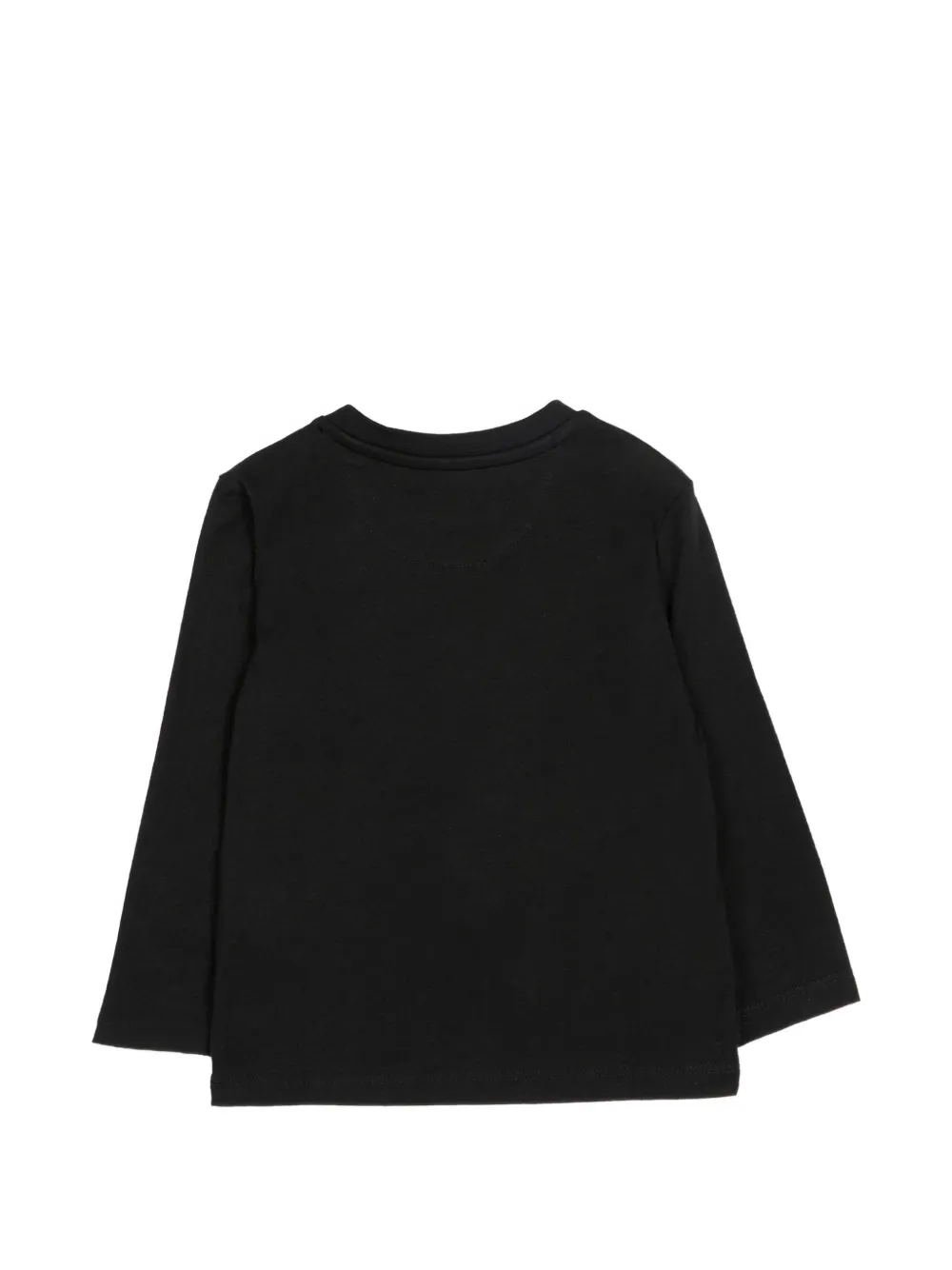 Calvin Klein Kids T-shirt met lange mouwen en grafische print Zwart