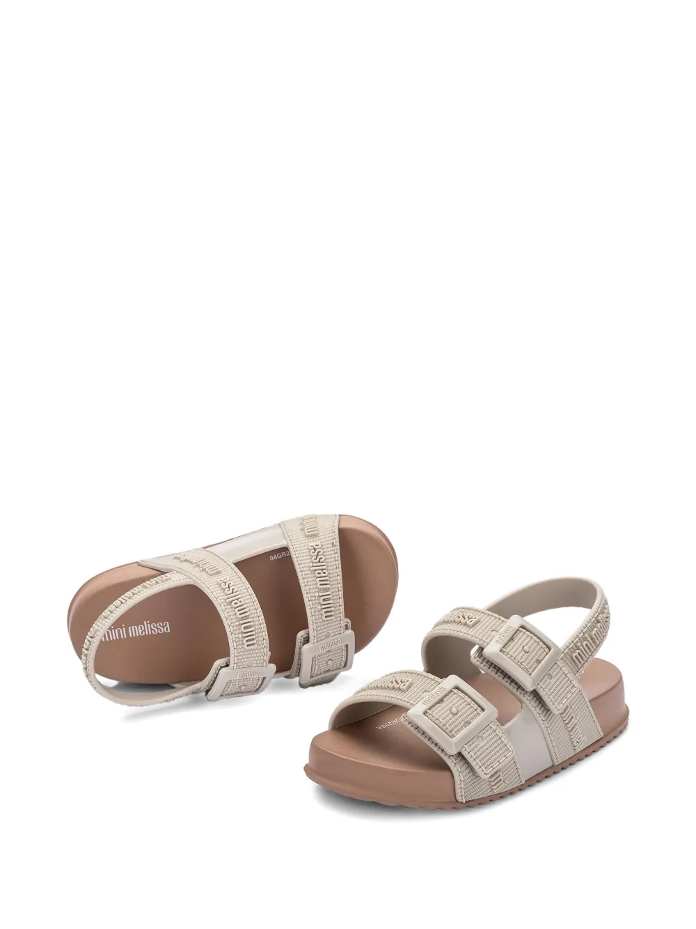 Mini Melissa Sandalen met gesp Beige