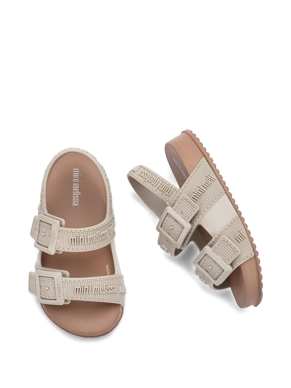 Mini Melissa Sandalen met gesp Beige