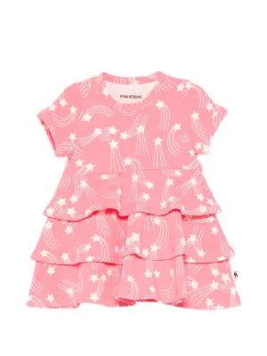 Mini Rodini abstract-print Dress | Pink | FARFETCH UK
