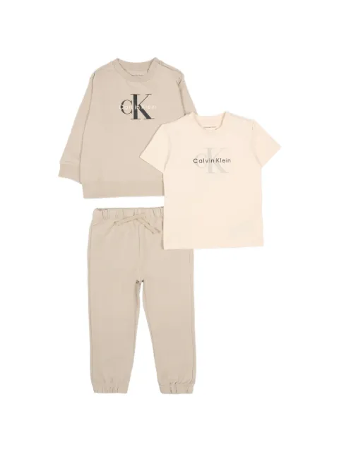Calvin Klein Kids logo tracksuit sets (set of three)