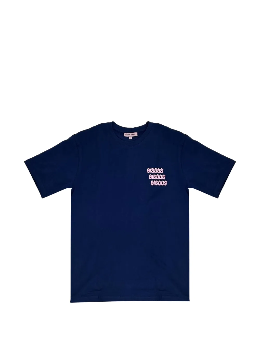 Bisous Skateboards X3 printed T-shirt - Blu