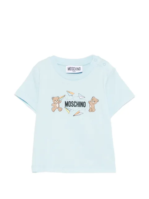 Moschino Kids T-Shirt mit Bärengrafik