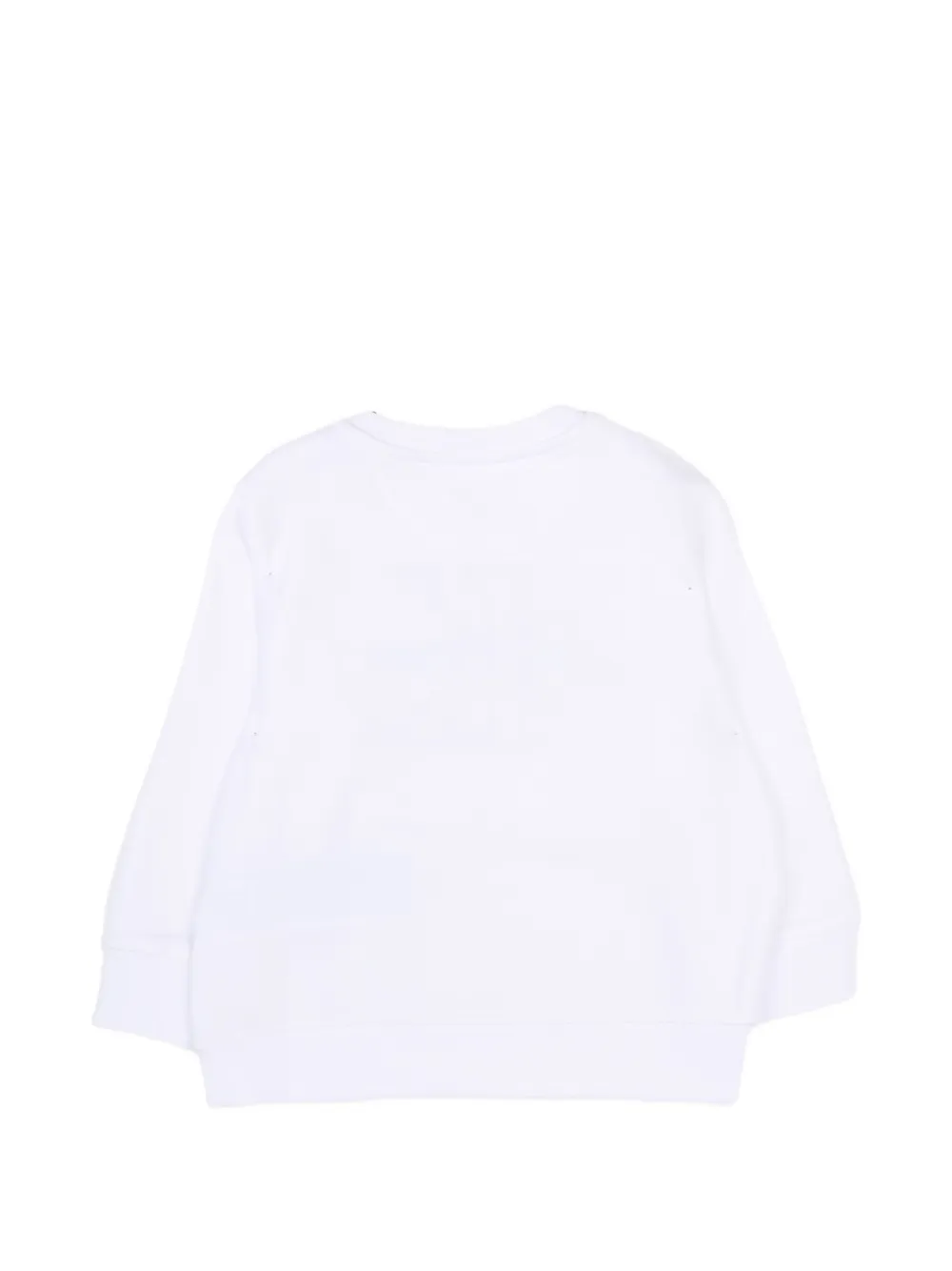  Calvin Klein Kids Logo Crewneck Sweatshirt - White 