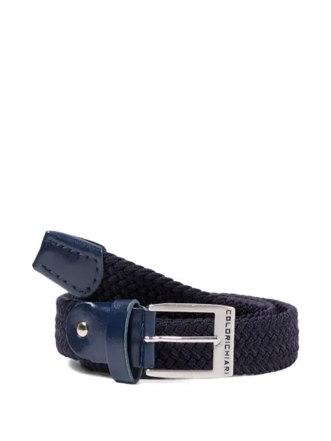 Colorichiari woven elastic belt