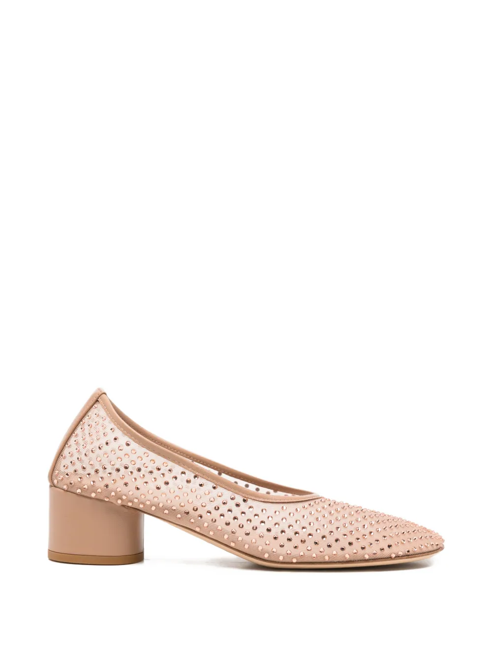 Dear Frances Balla pumps verfraaid met kristallen Roze