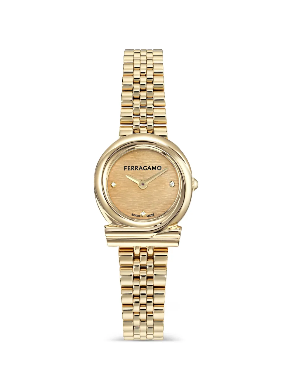 Ferragamo Gancini Twisted 23mm watch - Oro