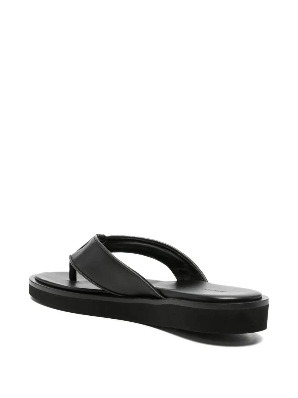 Dear Frances Capri platte sandalen Zwart