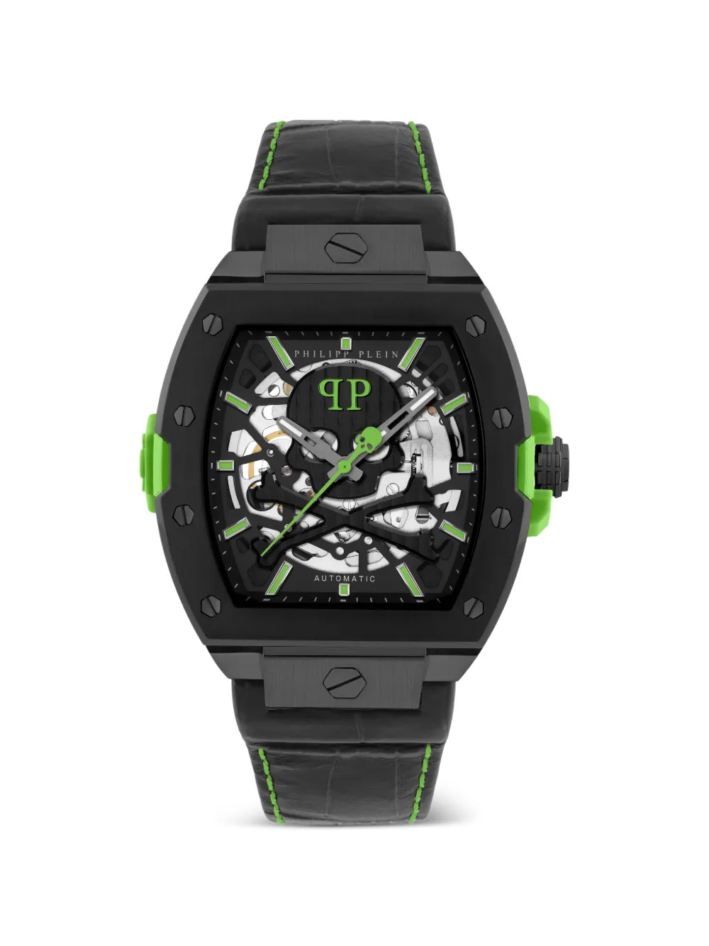 Philipp Plein Skeleton 44mm watch - Nero