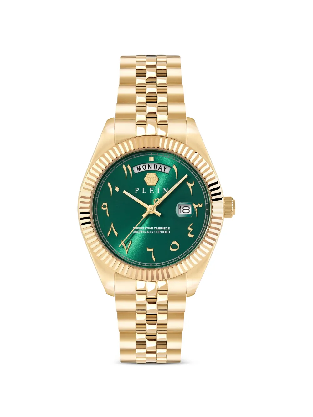 Philipp Plein Date Superlative 41mm watch - Verde