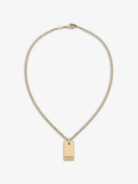 Aston Martin Watches logo-pendant necklace