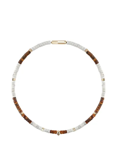 Philipp Plein skull beaded necklace