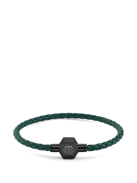 Philipp Plein Enigma braided bracelet
