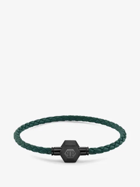 Philipp Plein pulsera trenzada Enigma