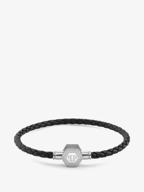 Philipp Plein Enigma braided bracelet