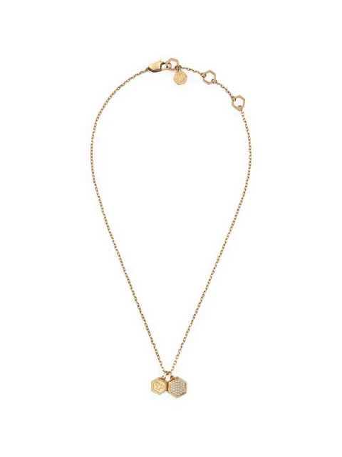 Philipp Plein collar de cadena con dije Legacy