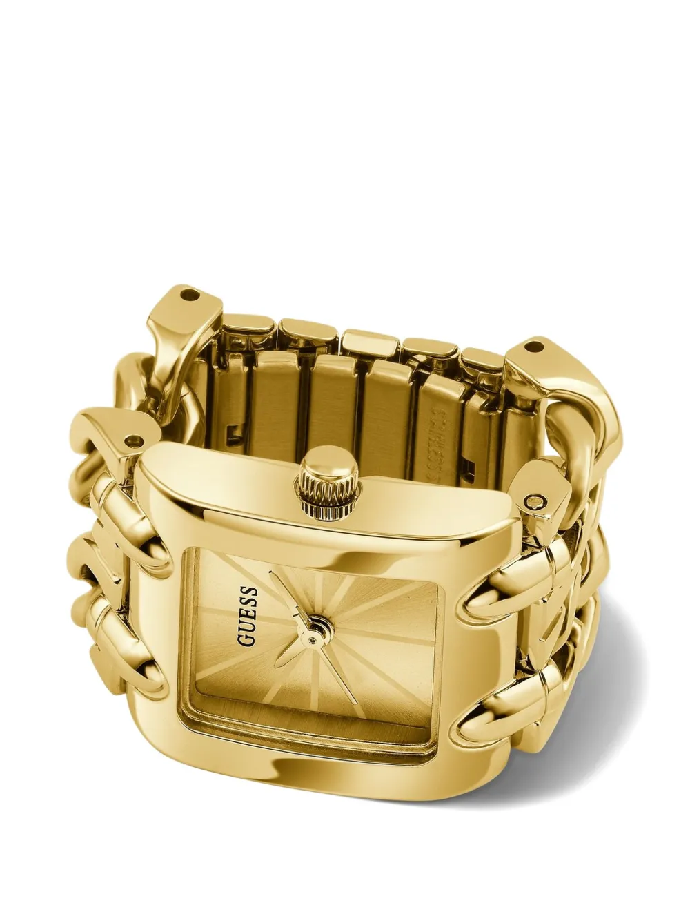 GUESS USA Armbanduhr mit Ring 18mm - Gold