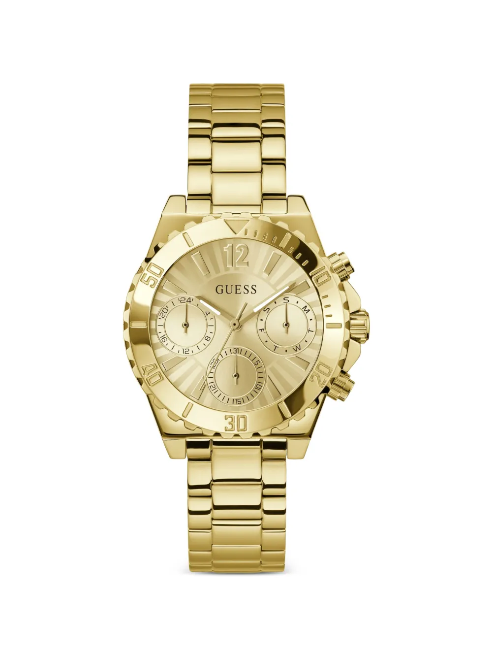 GUESS USA Armbanduhr in Champagnerfarben 38mm - Gold