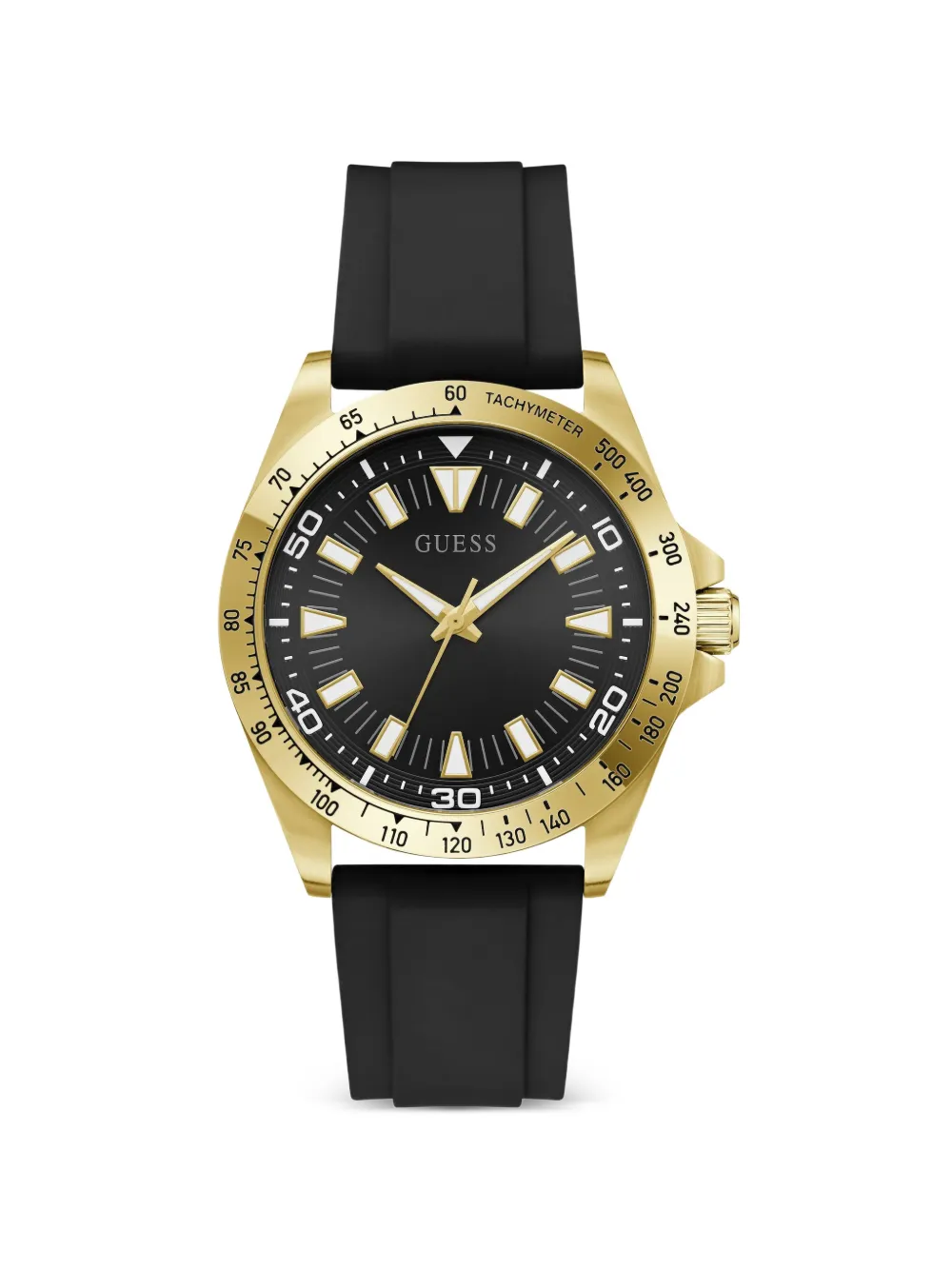 GUESS USA Analog Armbanduhr 42mm - Schwarz