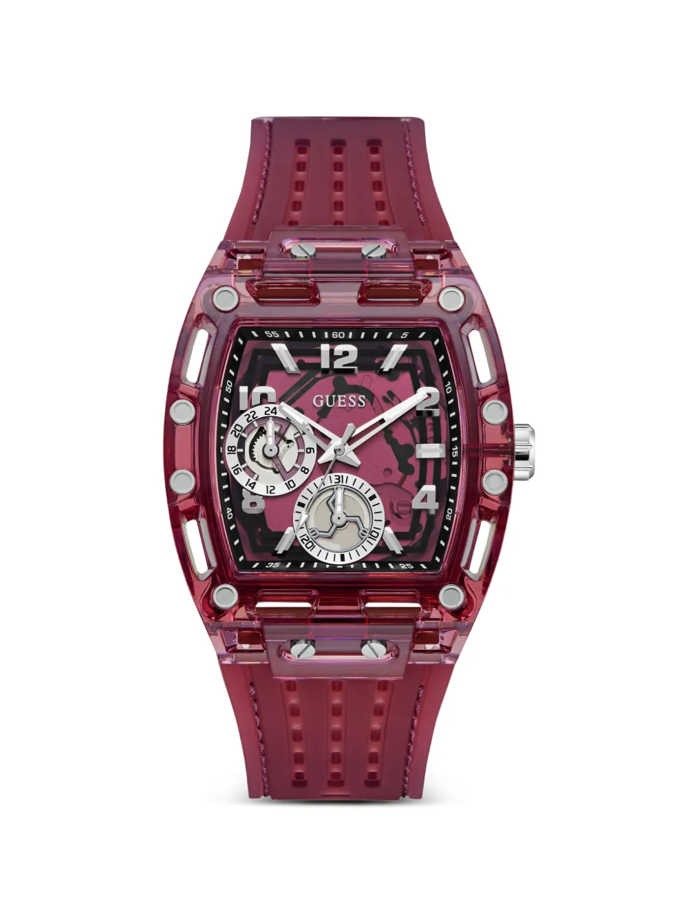 GUESS USA Phoenix Armbanduhr 42mm - Rot
