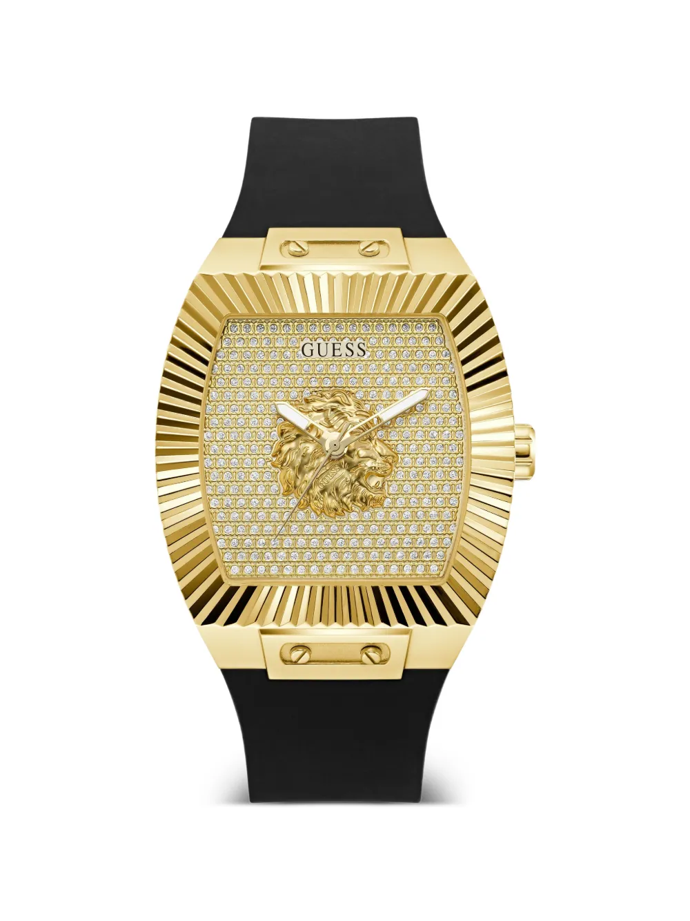 GUESS USA Armbanduhr mit Kristallverzierung 43mm - Gold
