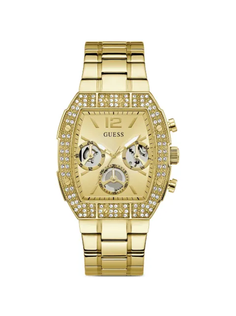 GUESS USA gold tone analog watch