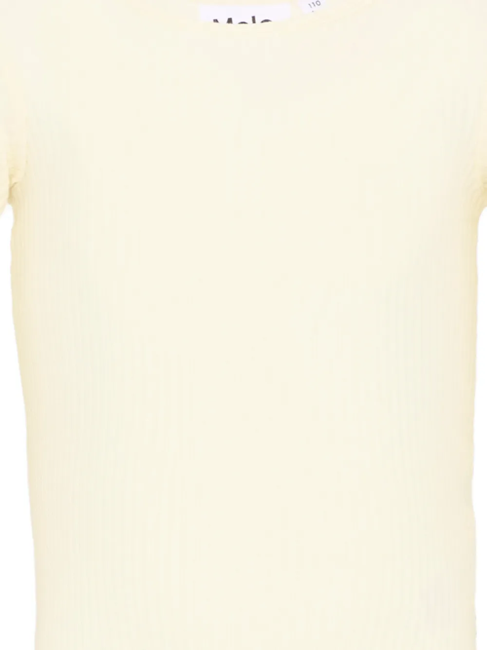  Molo Long-sleeve Ribbed T-shirt - Neutrals 