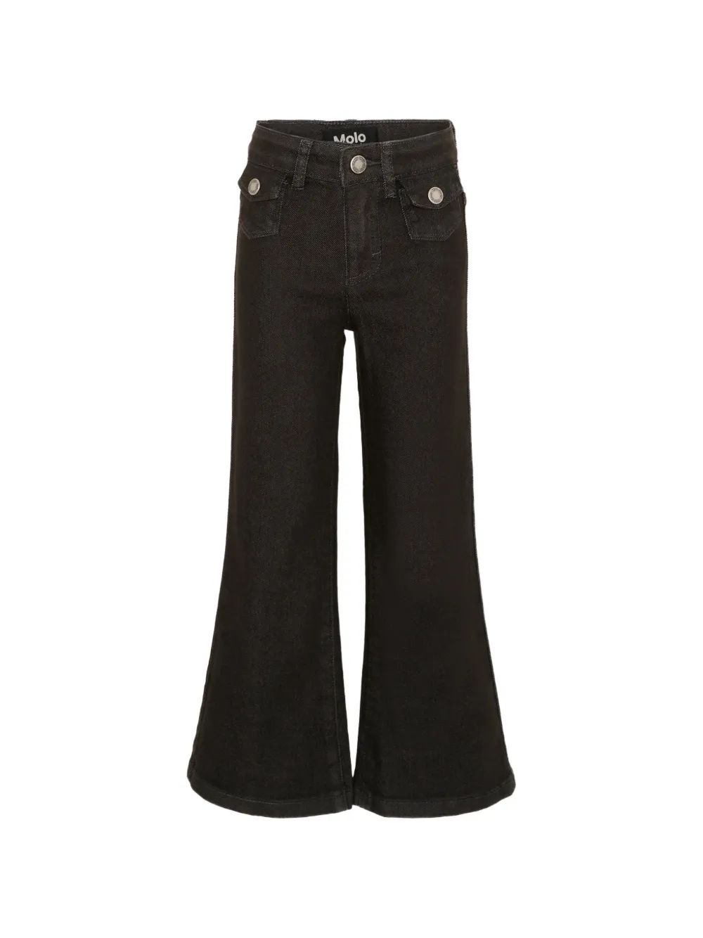 Molo belt-loop pocket trousers - Nero