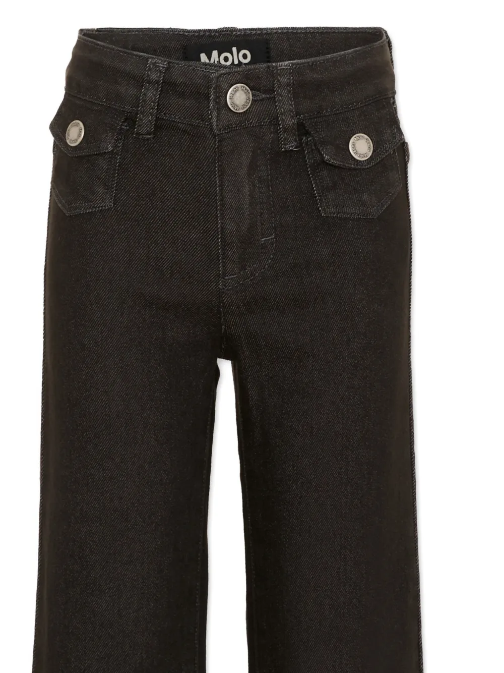  Molo Belt-loop Pocket Trousers - Black 